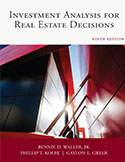 investment analysis for real estate decisions 9th edition