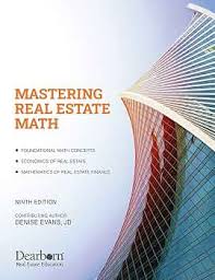 mastering real estate math 9th edition