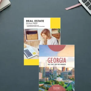 Georgia Real Estate Exam Prep Workbook Set, including the National Exam Prep Comprehensive Guide