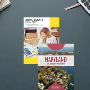 Maryland Real Estate Exam Prep Workbook Set, including the National Exam Prep Comprehensive Guide