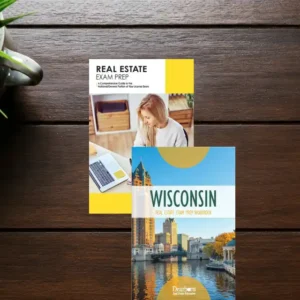 Wisconsin Real Estate Exam Prep Workbook Set, including the National Exam Prep Comprehensive Guide